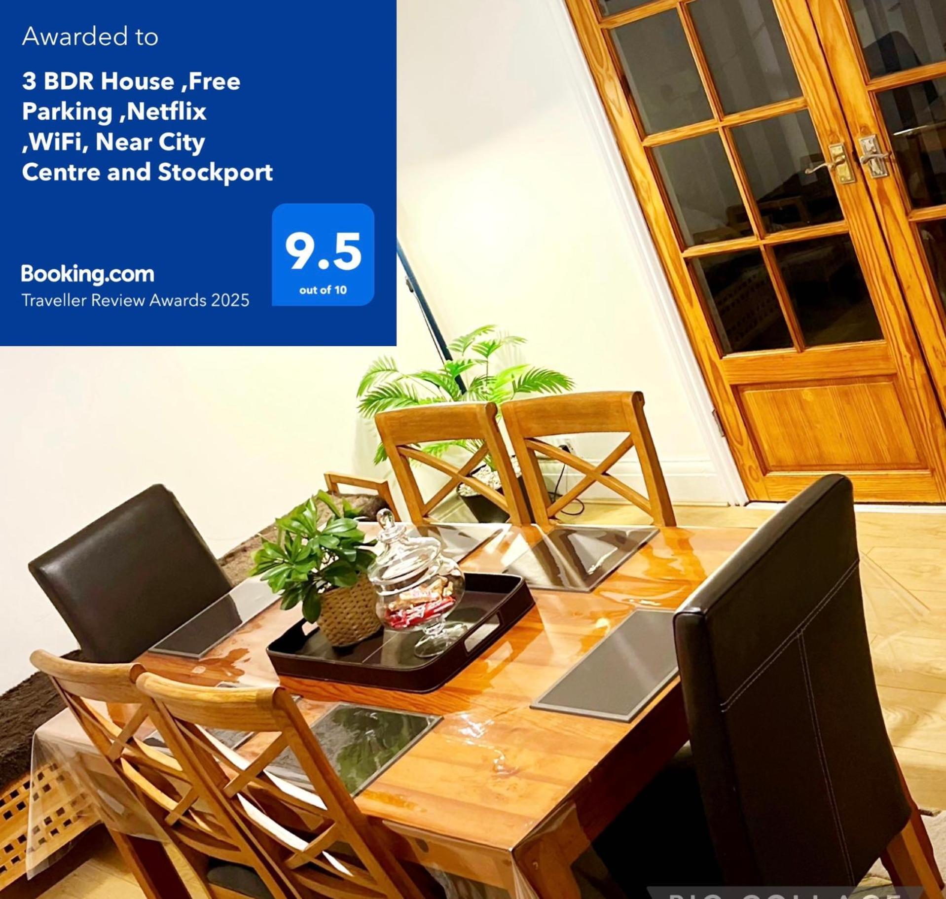 Cosy 3bdr In Levenshulme-close To Centre And Stockport Town- Free Parking- Wifi Hébergement de vacances